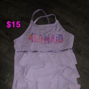 Justice bathing suit-NWOT